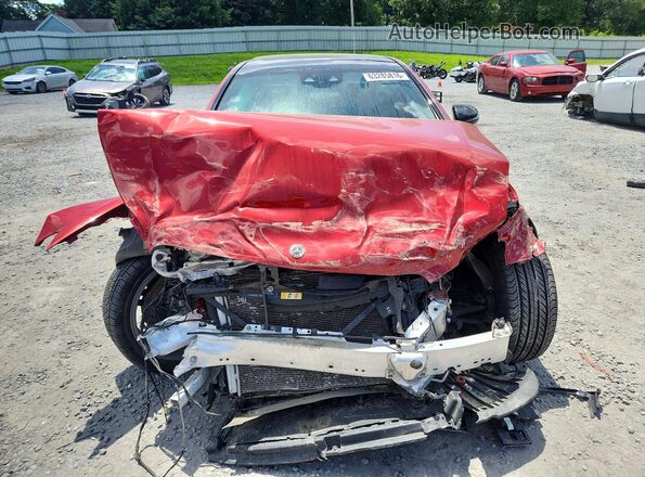 WDDZF4JB2JA302615 2018 MERCEDES-BENZ E Red Widok z przodu