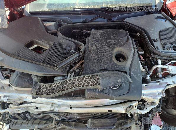 WDDZF4JB2JA302615 2018 MERCEDES-BENZ E Red Widok wnętrza z tyłu