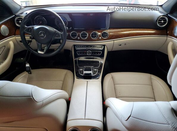 WDDZF4JB3HA049265 2017 MERCEDES-BENZ E White წინა პანელის ხედი