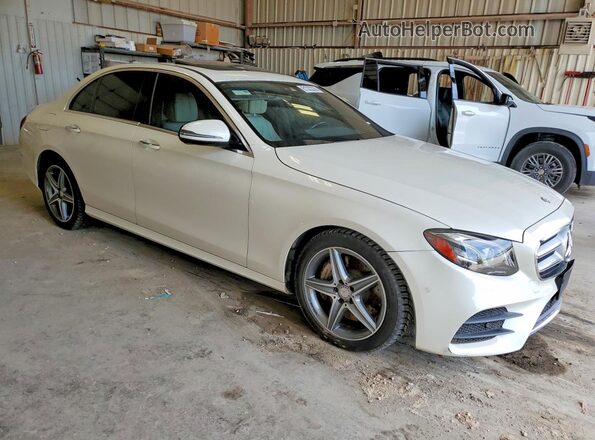 WDDZF4JB3HA049265 2017 MERCEDES-BENZ E White წინა მარჯვენა