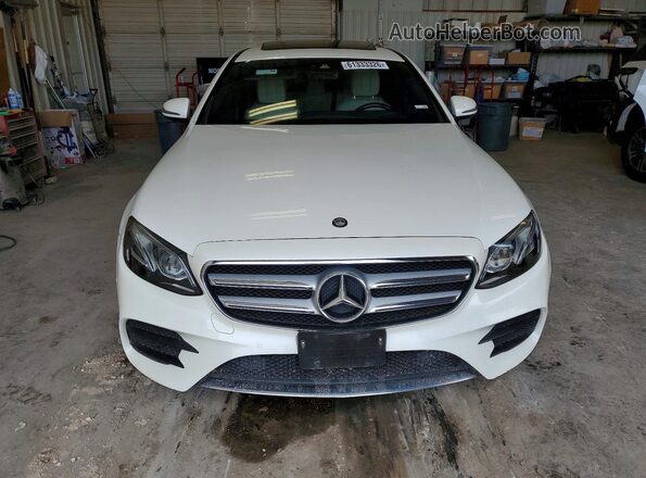 WDDZF4JB3HA049265 2017 MERCEDES-BENZ E White წინა ხედი