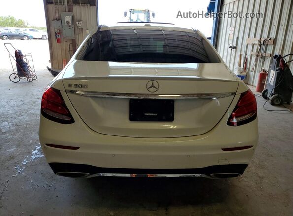 WDDZF4JB3HA049265 2017 MERCEDES-BENZ E White უკანა ხედი
