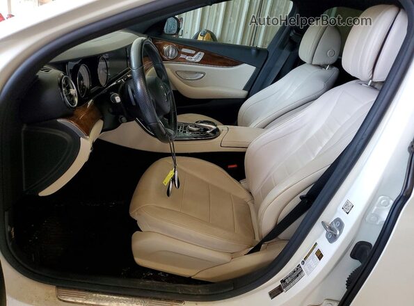 WDDZF4JB3HA049265 2017 MERCEDES-BENZ E White წინა სალონის ხედი