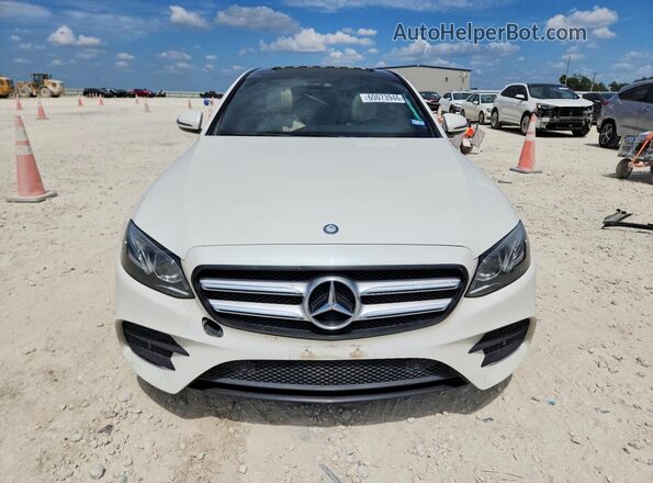 WDDZF4JB3HA171558 2017 MERCEDES-BENZ E White Вид спереду