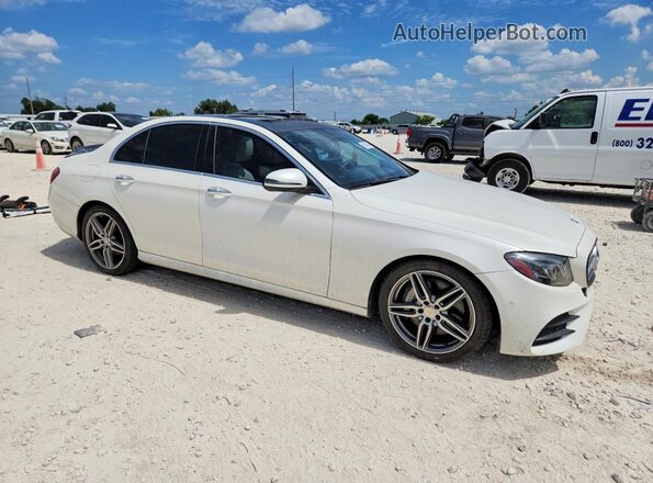 WDDZF4JB3HA171558 2017 MERCEDES-BENZ E White Передня права чверть