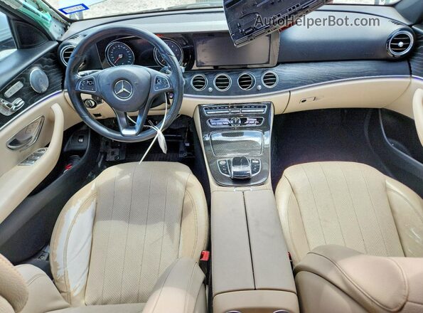 WDDZF4JB3HA171558 2017 MERCEDES-BENZ E White Вид панелі приладів