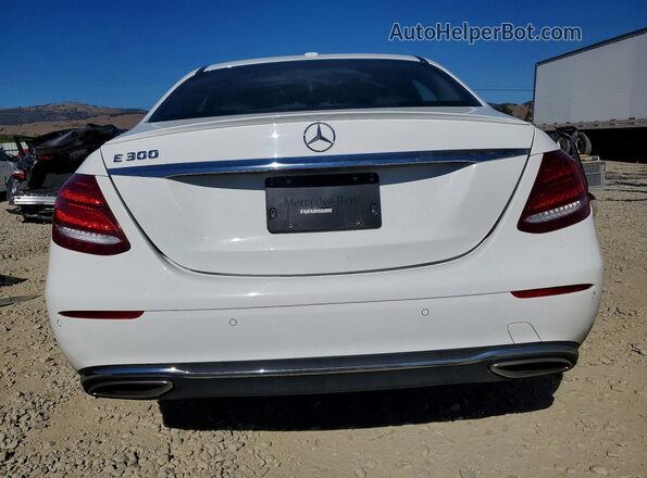 WDDZF4JB3JA342170 2018 MERCEDES-BENZ E White Vista trasera
