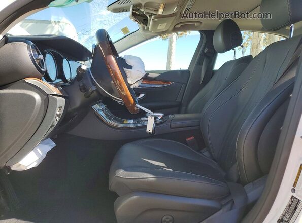 WDDZF4JB3JA342170 2018 MERCEDES-BENZ E White Vista interior delantera