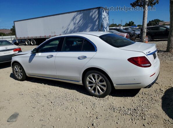 WDDZF4JB3JA342170 2018 MERCEDES-BENZ E White Trasero izquierdo