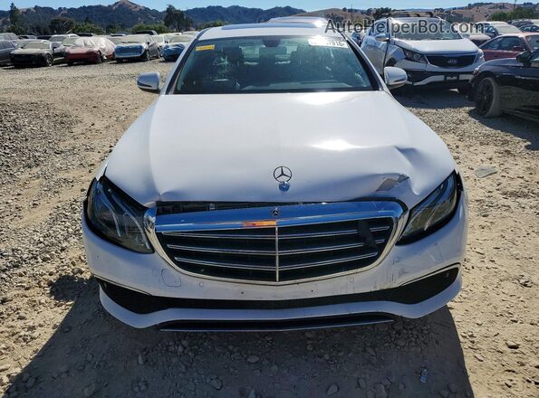 WDDZF4JB3JA342170 2018 MERCEDES-BENZ E White Vista frontal