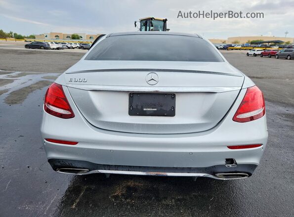 WDDZF4JB3JA439305 2018 MERCEDES-BENZ E Silver Rear view