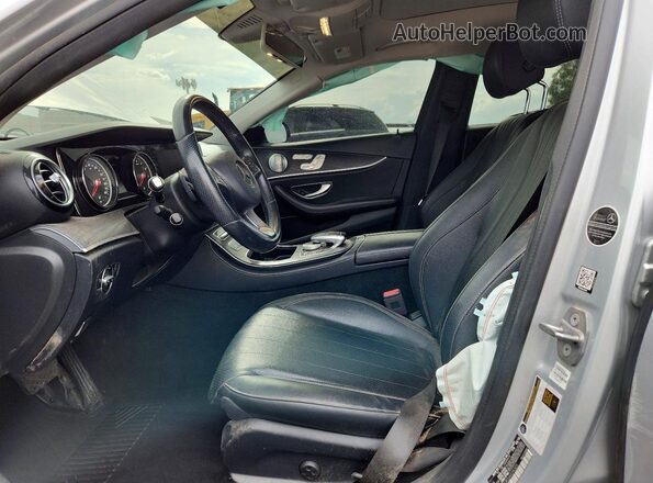 WDDZF4JB3JA439305 2018 MERCEDES-BENZ E Silver Front interior view
