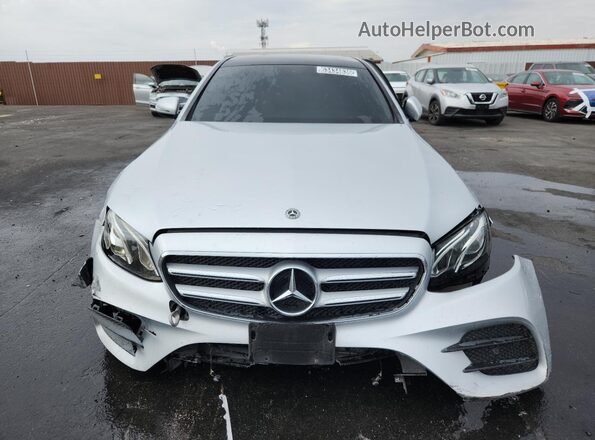 WDDZF4JB3JA439305 2018 MERCEDES-BENZ E Silver VIN sticker view