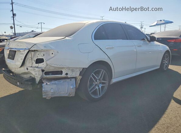 WDDZF4JB3JA457593 2018 MERCEDES-BENZ E White Trasero derecho