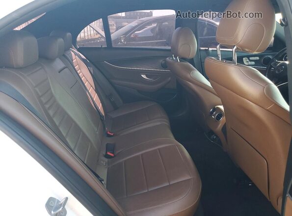 WDDZF4JB3JA457593 2018 MERCEDES-BENZ E White Vista de los asientos traseros