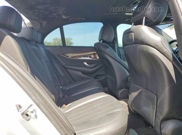 WDDZF4JB3KA561616 2019 MERCEDES-BENZ E Silver Rear seats view