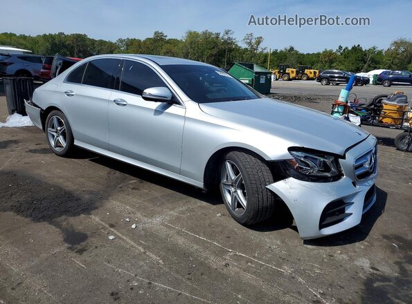 WDDZF4JB3KA561616 2019 MERCEDES-BENZ E Silver Front right