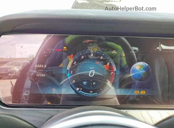 WDDZF4JB3KA662249 2019 MERCEDES-BENZ E Gray Vista del cuadro de instrumentos
