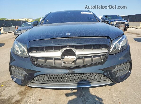 WDDZF4JB4HA055978 2017 MERCEDES-BENZ E Black წინა ხედი
