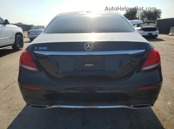 WDDZF4JB4HA055978 2017 MERCEDES-BENZ E Black უკანა ხედი
