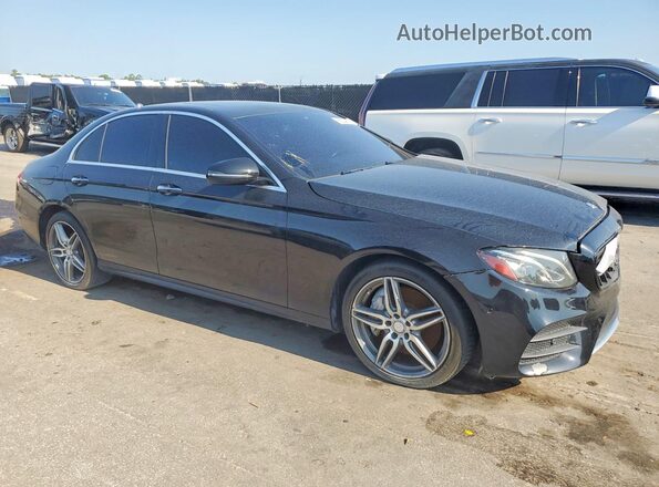 WDDZF4JB4HA055978 2017 MERCEDES-BENZ E Black წინა მარჯვენა