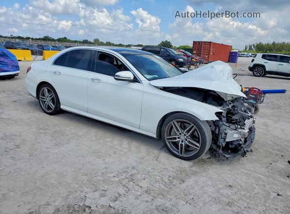 WDDZF4JB4HA072585 2017 MERCEDES-BENZ E White წინა მარჯვენა