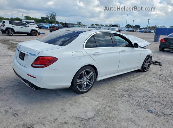 WDDZF4JB4HA072585 2017 MERCEDES-BENZ E White უკანა მარჯვენა