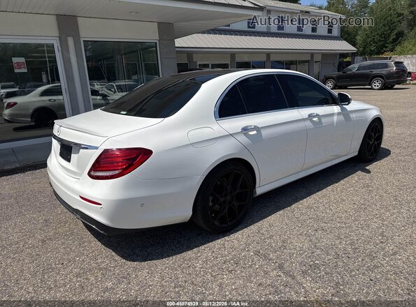 WDDZF4JB4HA198641 2017 MERCEDES-BENZ E-CLASS White Задня права чверть
