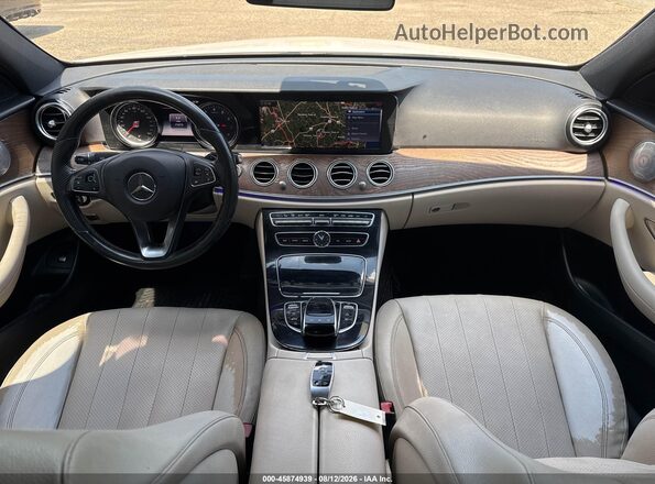 WDDZF4JB4HA198641 2017 MERCEDES-BENZ E-CLASS White Вид спереду