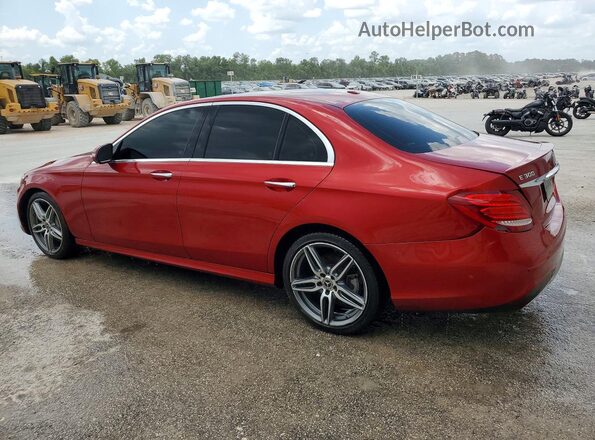 WDDZF4JB4KA520055 2019 MERCEDES-BENZ E Red უკანა მარცხენა