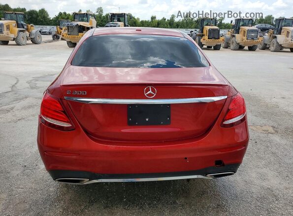 WDDZF4JB4KA520055 2019 MERCEDES-BENZ E Red უკანა ხედი