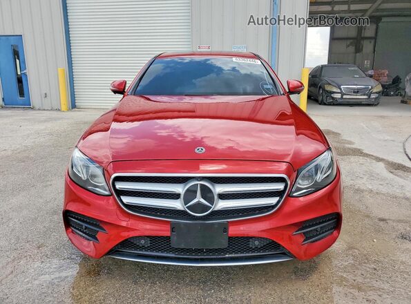 WDDZF4JB4KA520055 2019 MERCEDES-BENZ E Red წინა ხედი