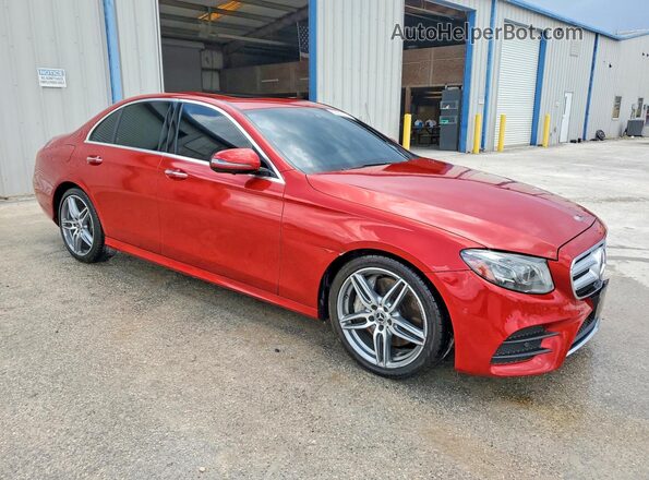 WDDZF4JB4KA520055 2019 MERCEDES-BENZ E Red წინა მარჯვენა