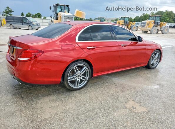 WDDZF4JB4KA520055 2019 MERCEDES-BENZ E Red უკანა მარჯვენა