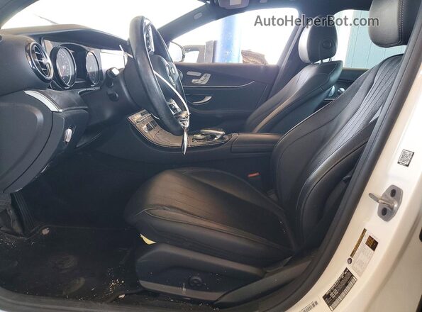WDDZF4JB4KA526972 2019 MERCEDES-BENZ E Белый Вид салона спереди