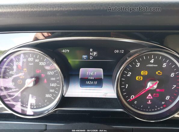 WDDZF4JB5HA034248 2017 MERCEDES-BENZ E-CLASS Белый Вид задних сидений