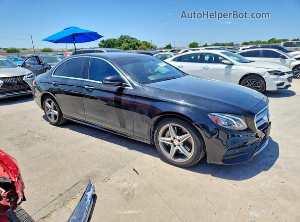 WDDZF4JB5HA158374 2017 MERCEDES-BENZ E Black Przód prawy