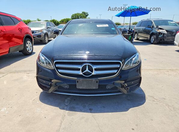 WDDZF4JB5HA158374 2017 MERCEDES-BENZ E Black Widok z przodu