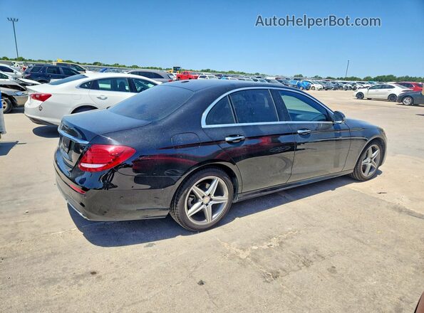 WDDZF4JB5HA158374 2017 MERCEDES-BENZ E Black Tył prawy