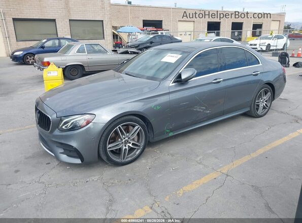 WDDZF4JB5HA233297 2017 MERCEDES-BENZ E-CLASS Gray Передня ліва чверть