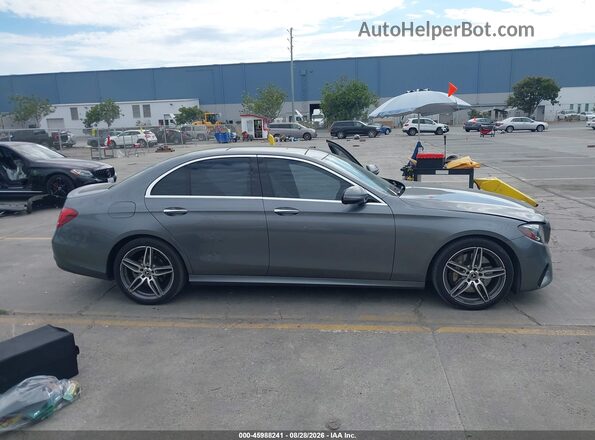 WDDZF4JB5HA233297 2017 MERCEDES-BENZ E-CLASS Gray Вид задньої частини салону