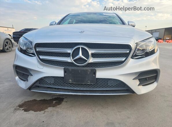 WDDZF4JB5HA260855 2017 MERCEDES-BENZ E Silver Вид спереду