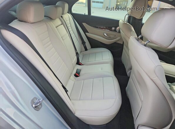 WDDZF4JB5HA260855 2017 MERCEDES-BENZ E Silver Вид задніх сидінь