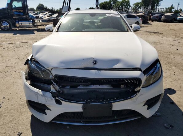 WDDZF4JB5HA285657 2017 MERCEDES-BENZ E White Դիմացի տեսք