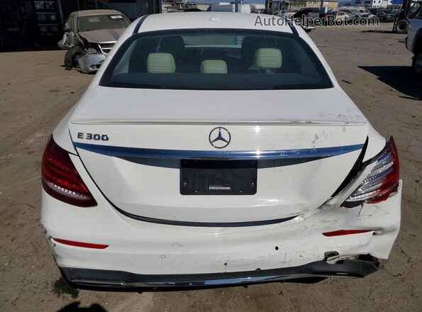 WDDZF4JB5HA285657 2017 MERCEDES-BENZ E White Հետևի տեսք