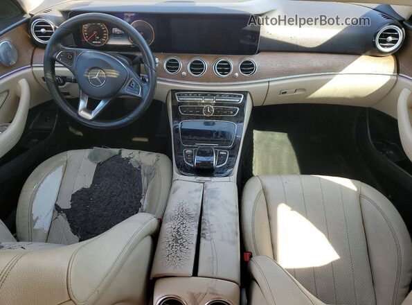 WDDZF4JB5HA285657 2017 MERCEDES-BENZ E White Առջևի վահանակի տեսք