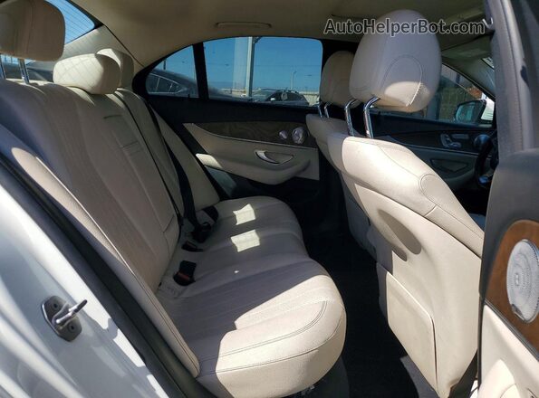 WDDZF4JB5HA285657 2017 MERCEDES-BENZ E White Հետևի նստատեղերի տեսք