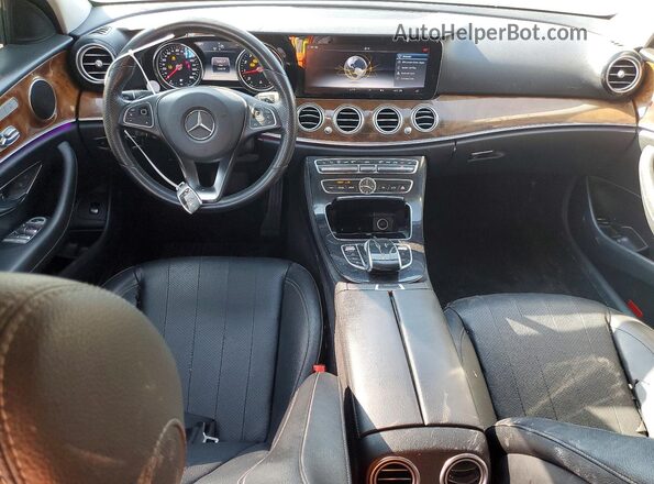 WDDZF4JB5JA311857 2018 MERCEDES-BENZ E White Dashboard view