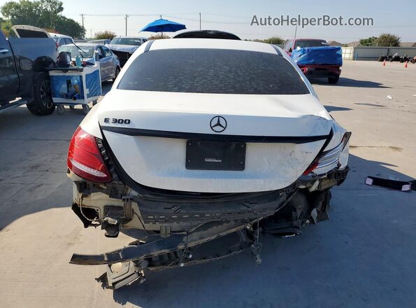 WDDZF4JB5JA311857 2018 MERCEDES-BENZ E White Rear view