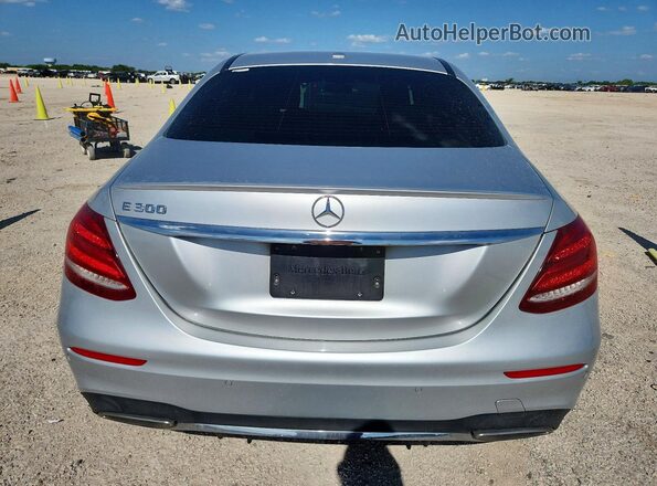 WDDZF4JB5JA395047 2018 MERCEDES-BENZ E Silver Rear view